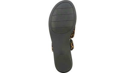 Franco Sarto Sarto Trixie Sandal Leopard Print Calf Hair