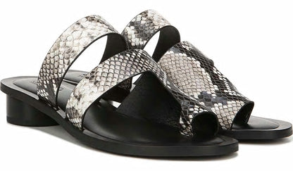 Franco Sarto Sarto Trixie Sandal Natural Snake Print Leather