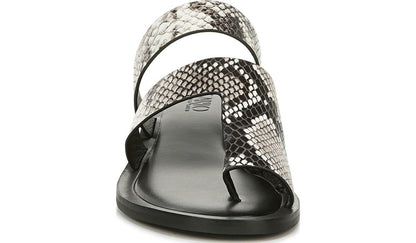 Franco Sarto Sarto Trixie Sandal Natural Snake Print Leather