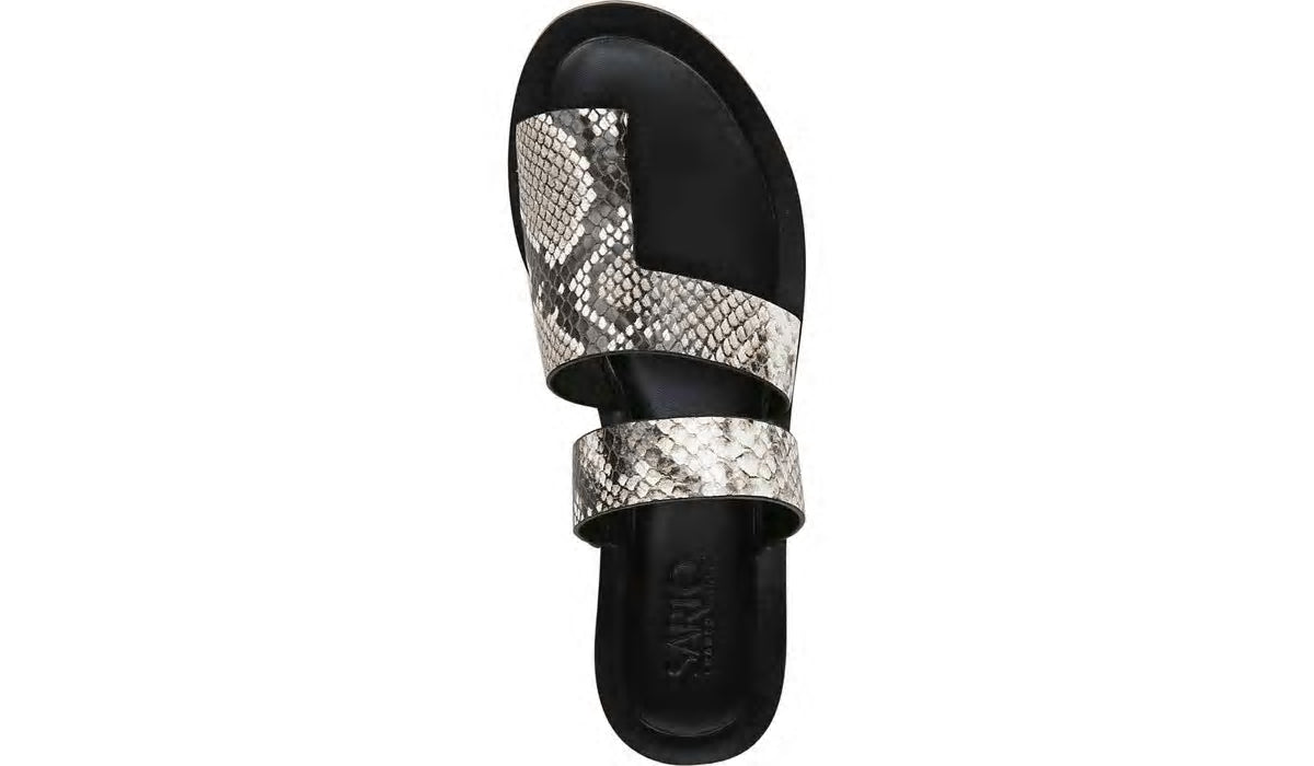 Franco Sarto Sarto Trixie Sandal Natural Snake Print Leather