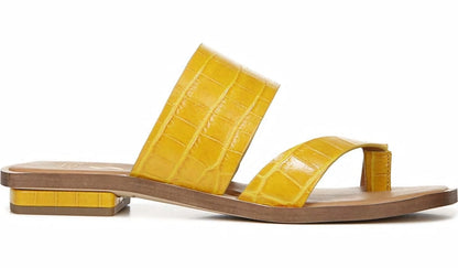 Franco Sarto Sarto Ediana Sandal Yellow Leather