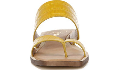 Franco Sarto Sarto Ediana Sandal Yellow Leather