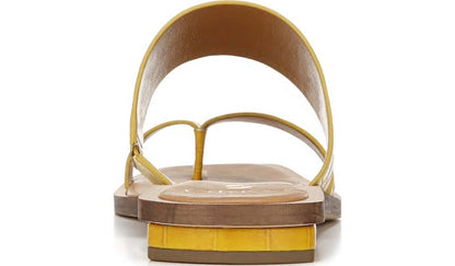 Franco Sarto Sarto Ediana Sandal Yellow Leather