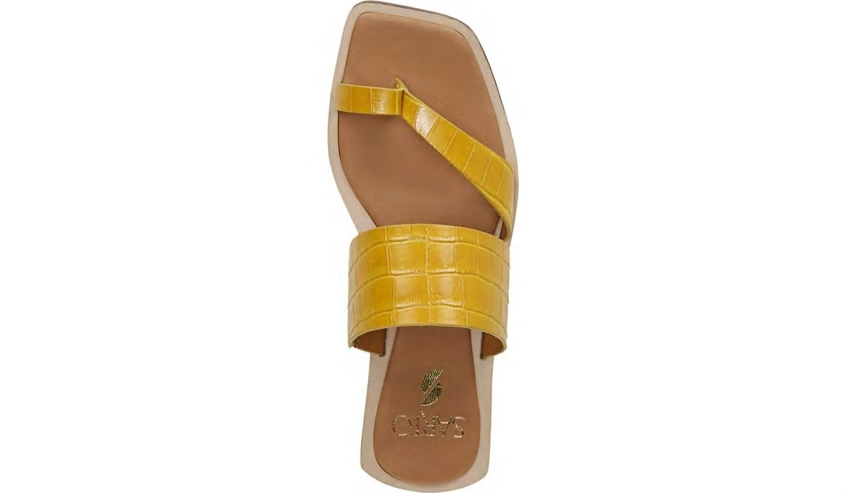 Franco Sarto Sarto Ediana Sandal Yellow Leather