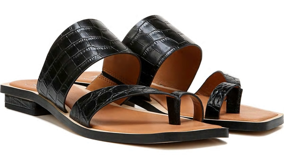 Franco Sarto Sarto Ediana Sandal Black Leather