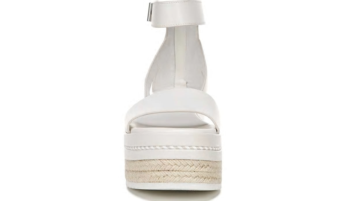 Franco Sarto Sarto Messina Espadrille Wedge Sandal Putty Leather