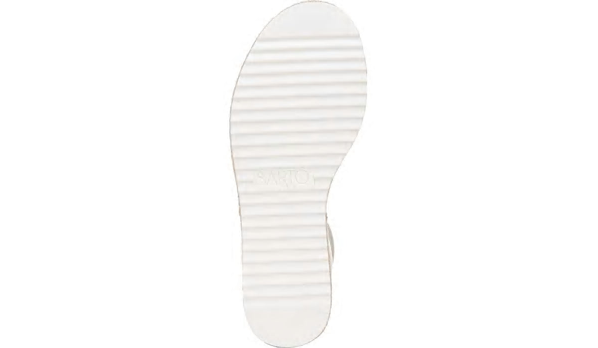 Franco Sarto Sarto Messina Espadrille Wedge Sandal Putty Leather