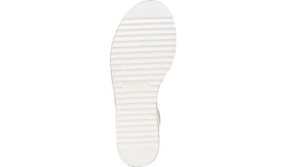 Franco Sarto Sarto Messina Espadrille Wedge Sandal Putty Leather