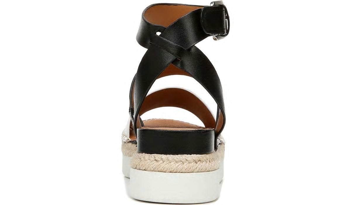 Franco Sarto Sarto Calvin 2 Wedge Sandal Roccia Snake Print Leather