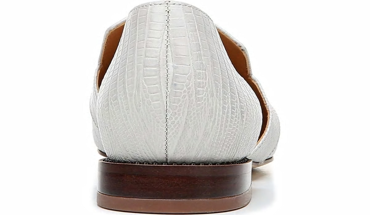 Franco Sarto Sarto Toby D'Orsay Flat Putty Snake Print Leather