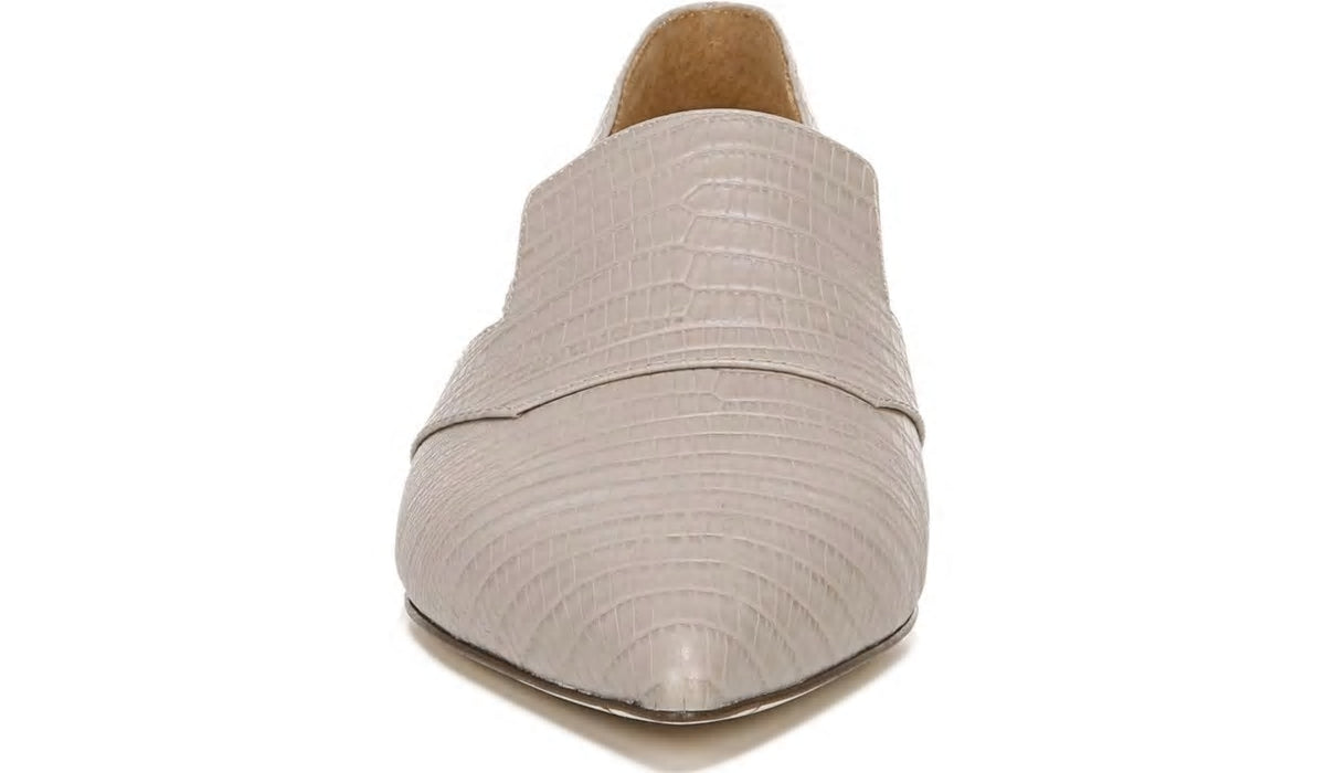 Franco Sarto Sarto Toby D'Orsay Flat Taupe Snake Print Leather