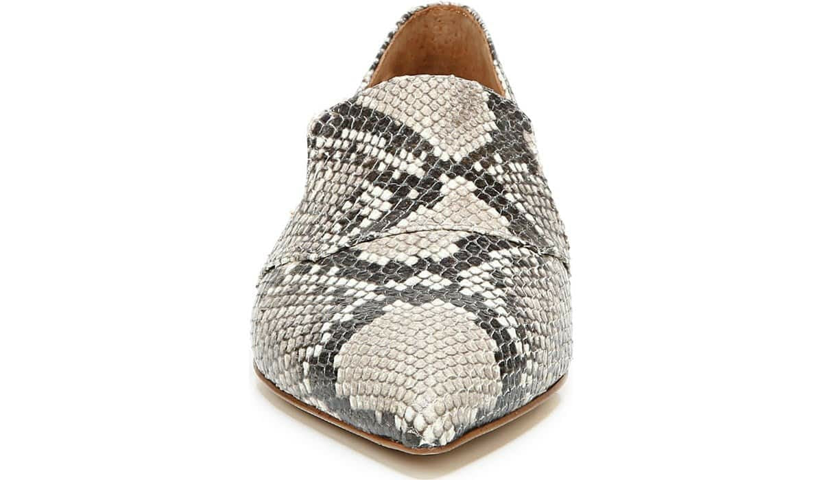 Franco Sarto Sarto Toby D'Orsay Flat Roccia Snake Print Leather