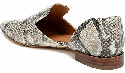 Franco Sarto Sarto Toby D'Orsay Flat Roccia Snake Print Leather