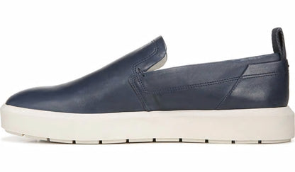 Franco Sarto Sarto Prato Slip On Platform Sneaker Dark Blue Leather