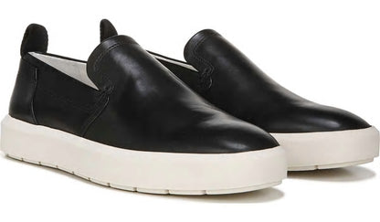 Franco Sarto Sarto Prato Slip On Platform Sneaker Black Leather