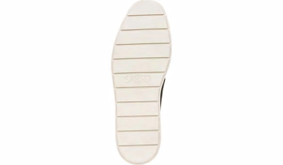 Franco Sarto Sarto Prato Slip On Platform Sneaker Black Leather