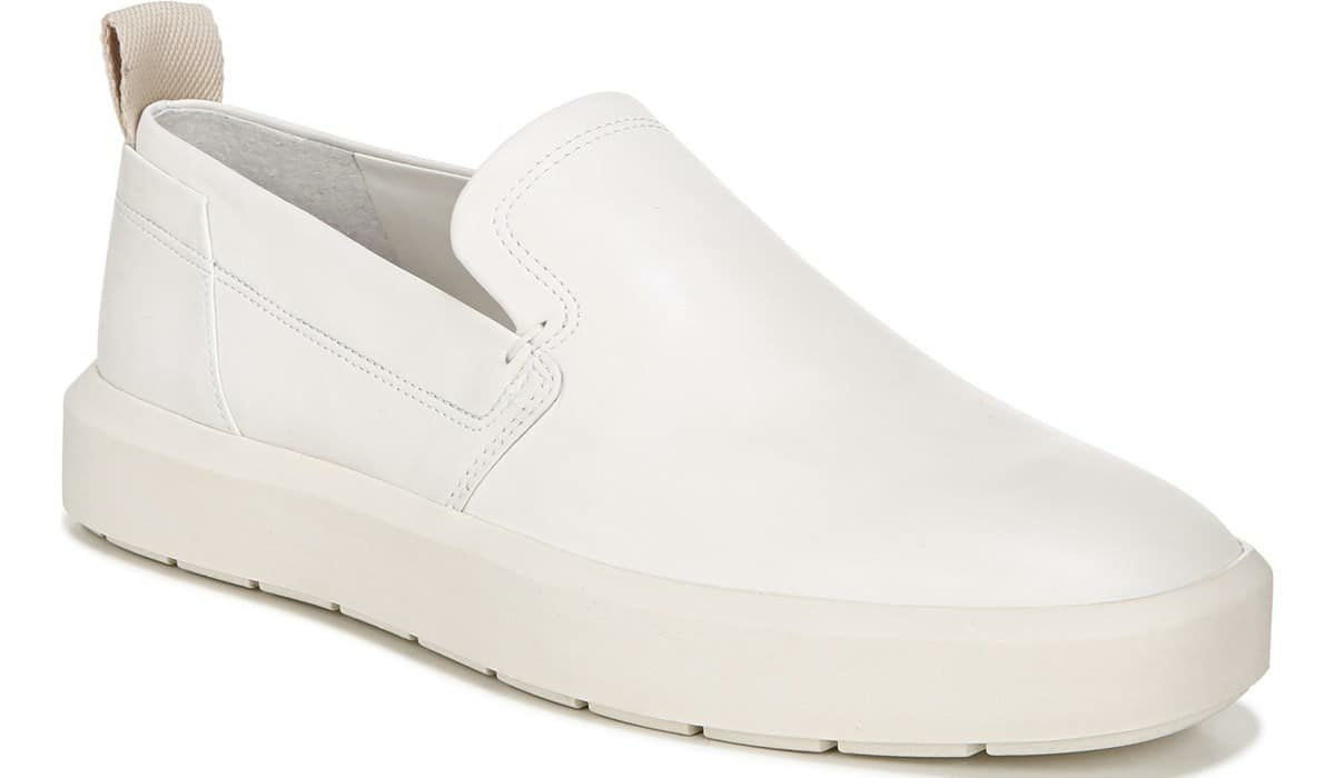Franco Sarto Sarto Prato Slip On Platform Sneaker Putty Leather