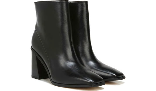 Franco Sarto Sarto Vallah Bootie Black Leather