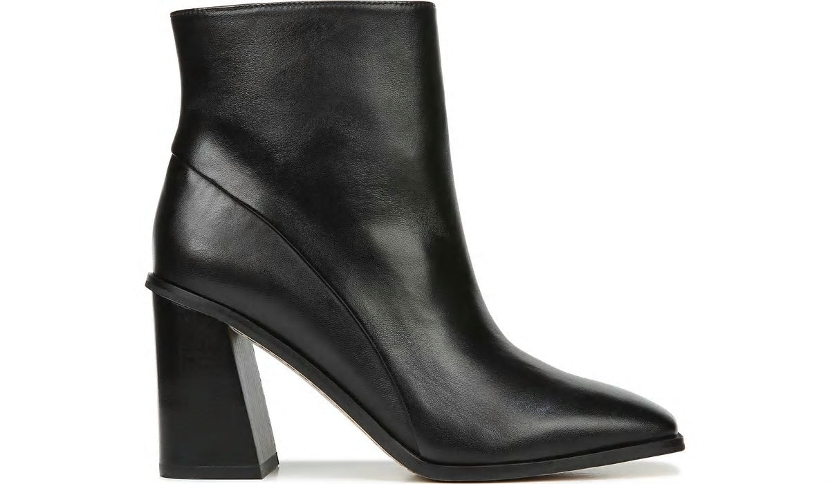 Franco Sarto Sarto Vallah Bootie Black Leather