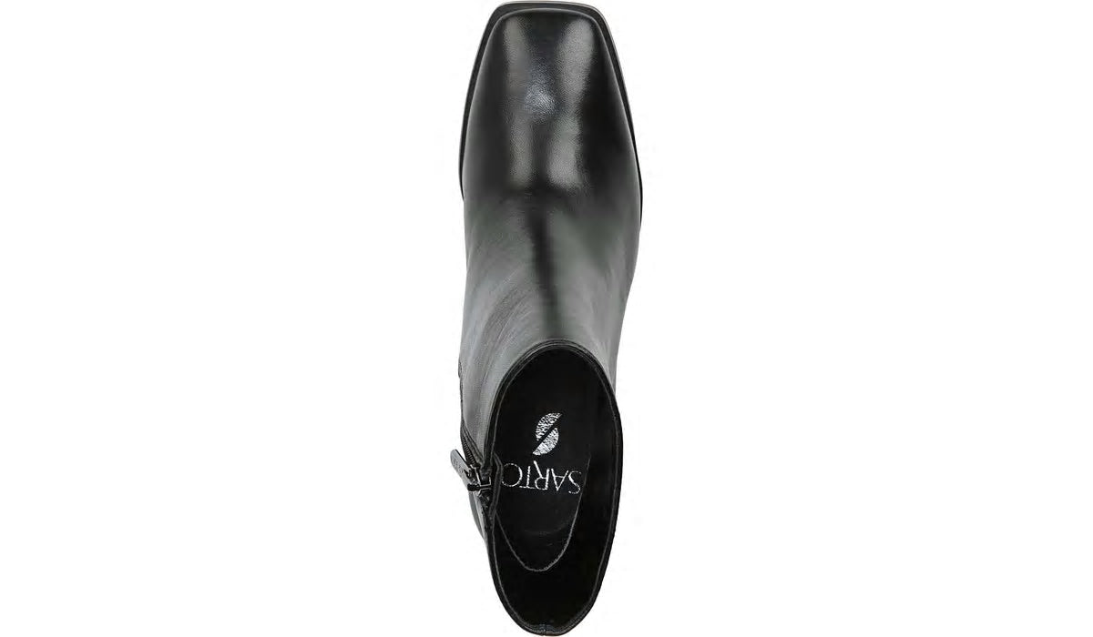 Franco Sarto Sarto Vallah Bootie Black Leather