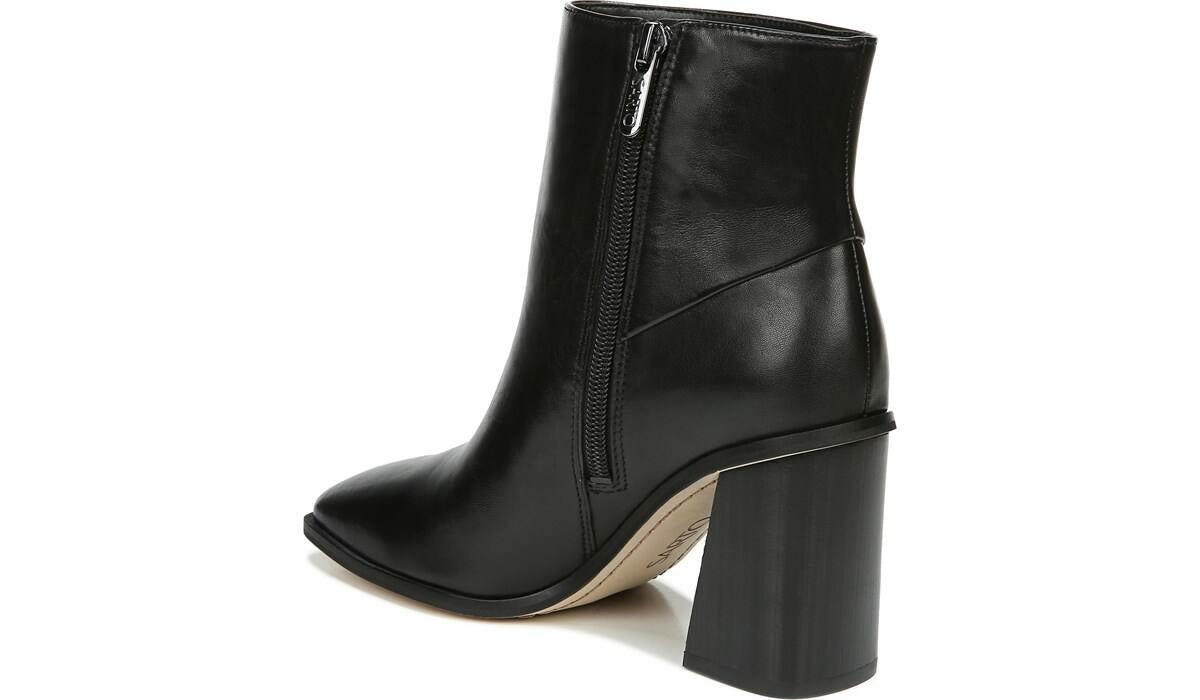 Franco Sarto Sarto Vallah Bootie Black Leather