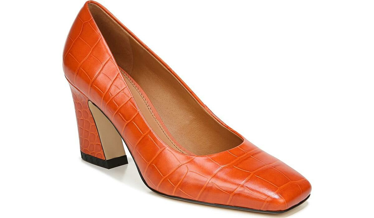 Franco Sarto Sarto Graciana Pump Orange Leather