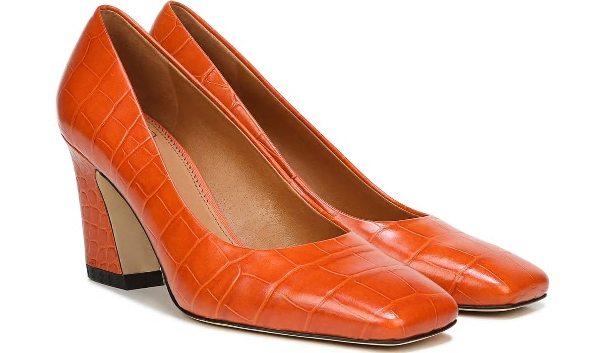 Franco Sarto Sarto Graciana Pump Orange Leather