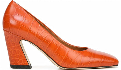 Franco Sarto Sarto Graciana Pump Orange Leather