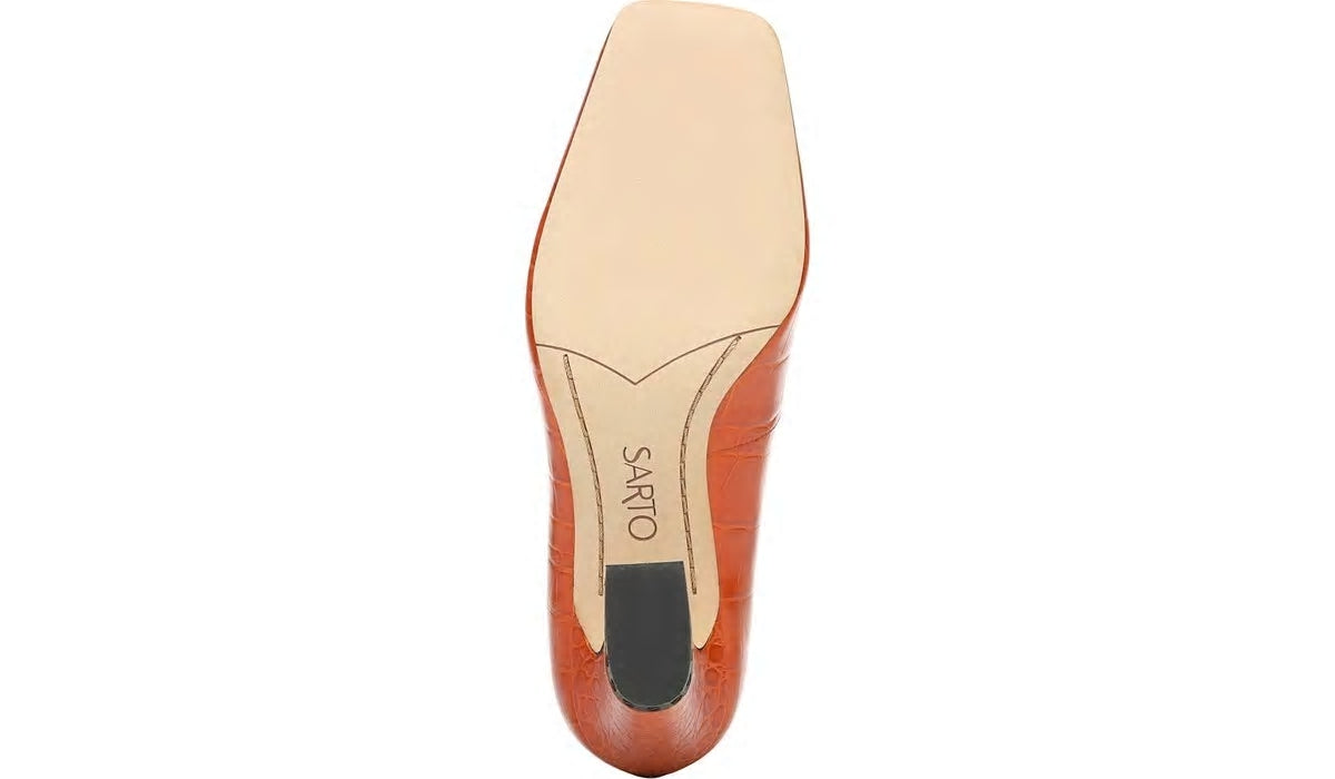 Franco Sarto Sarto Graciana Pump Orange Leather