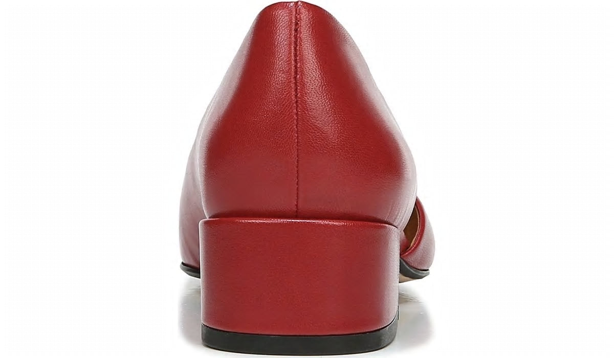 Franco Sarto Sarto Monana Block Heel Pump Campari Leather