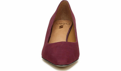 Franco Sarto Sarto Regal Pump Bordeaux Suede