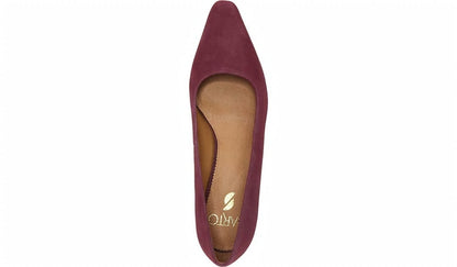 Franco Sarto Sarto Regal Pump Bordeaux Suede