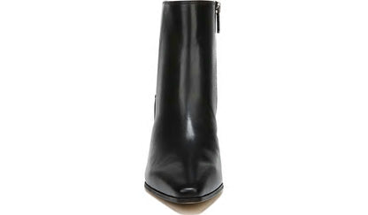Franco Sarto Sarto Brynn Block Heel Bootie Black Leather