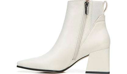 Franco Sarto Sarto Brynn Block Heel Bootie Putty Leather