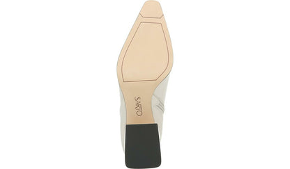 Franco Sarto Sarto Brynn Block Heel Bootie Putty Leather