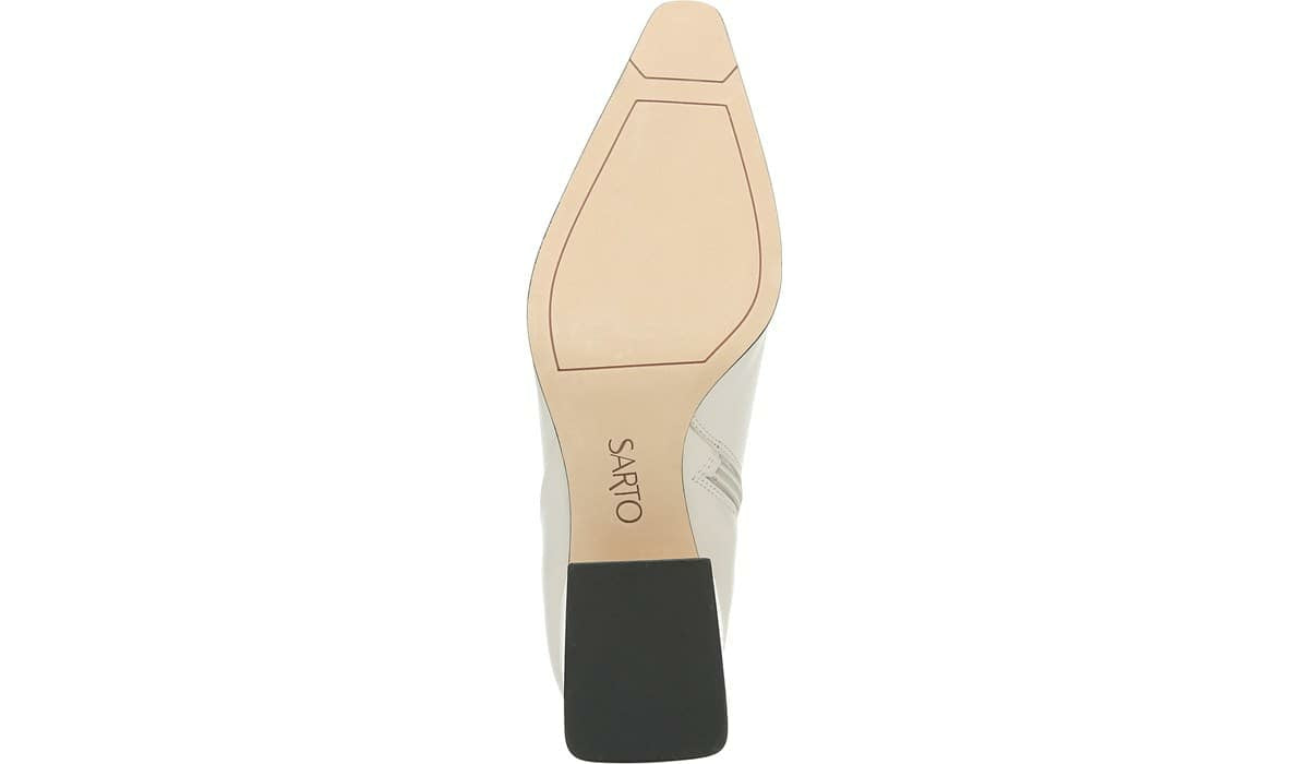 Franco Sarto Sarto Brynn Block Heel Bootie Putty Leather