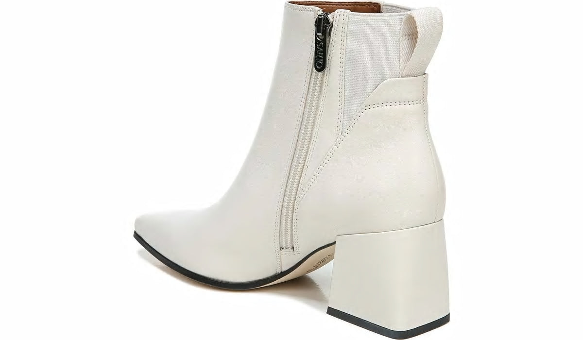 Franco Sarto Sarto Brynn Block Heel Bootie Putty Leather