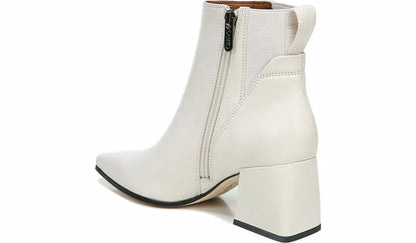 Franco Sarto Sarto Brynn Block Heel Bootie Putty Leather