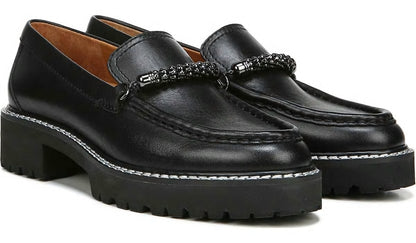 Franco Sarto Sarto Domina Loafer Black Leather