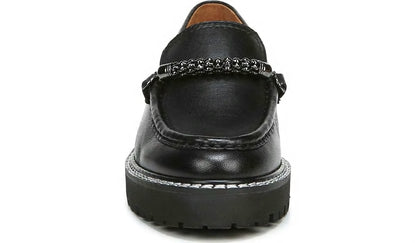Franco Sarto Sarto Domina Loafer Black Leather