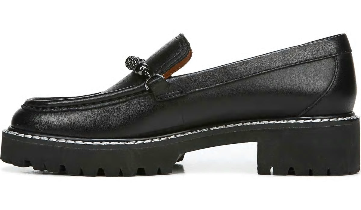 Franco Sarto Sarto Domina Loafer Black Leather