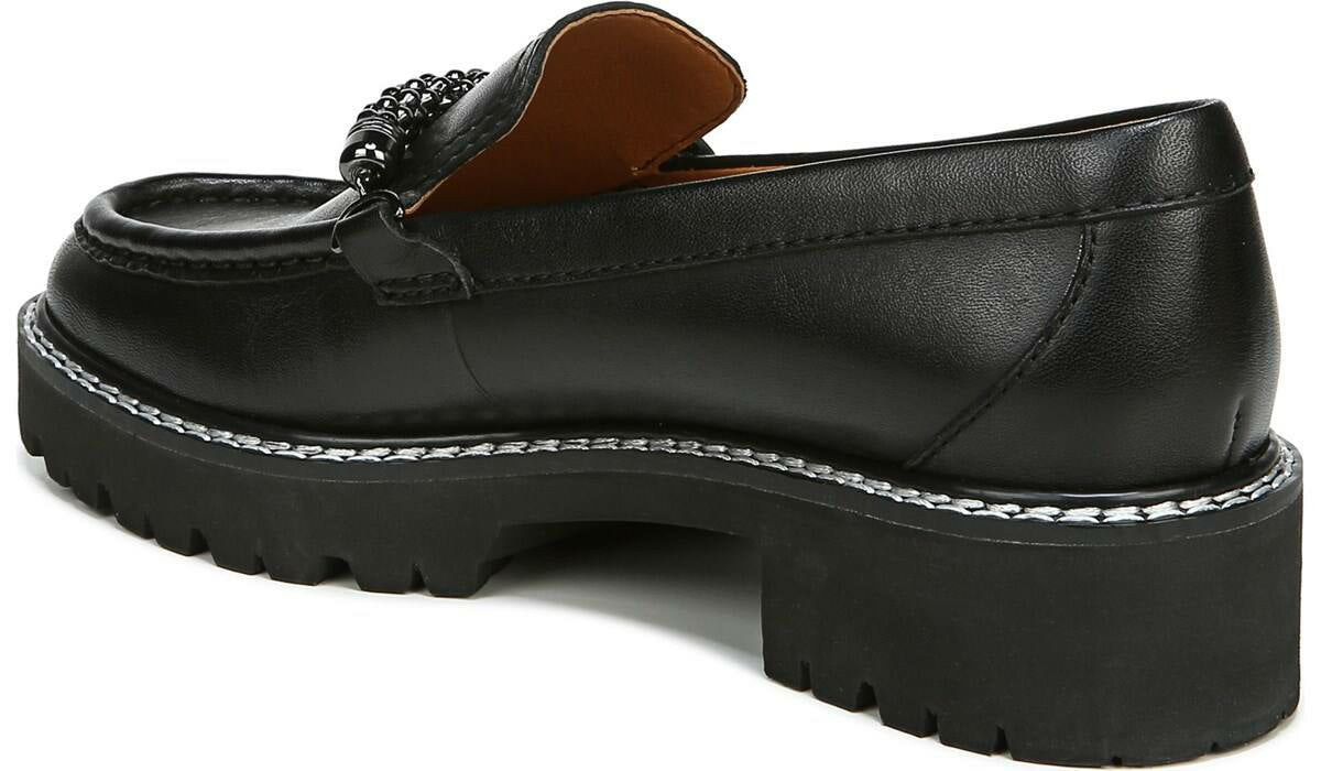 Franco Sarto Sarto Domina Loafer Black Leather