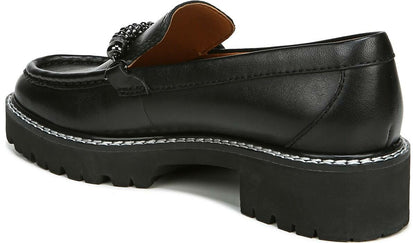 Franco Sarto Sarto Domina Loafer Black Leather