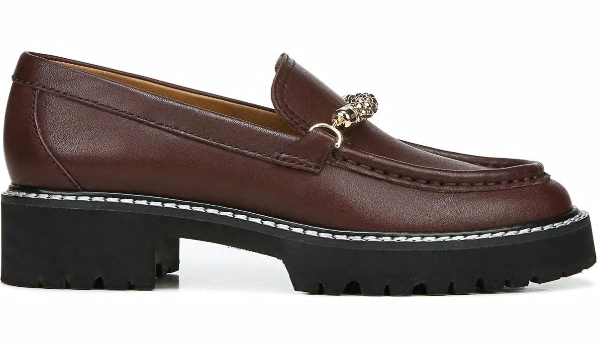 Franco Sarto Sarto Domina Loafer Burgundy Leather