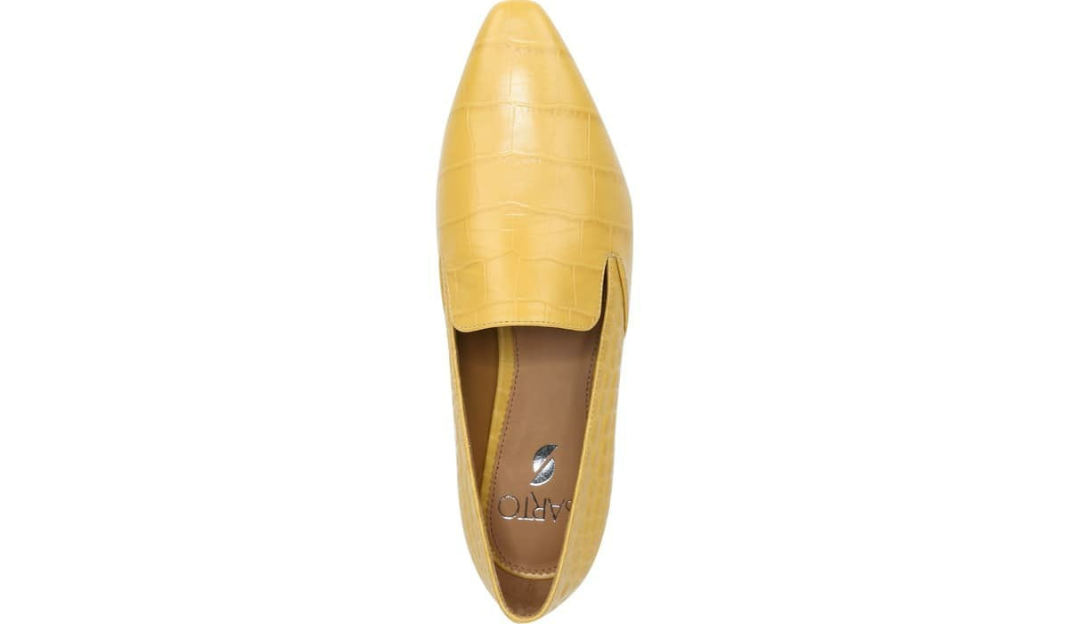 Franco Sarto Sarto Parma Flat Mustard Leather