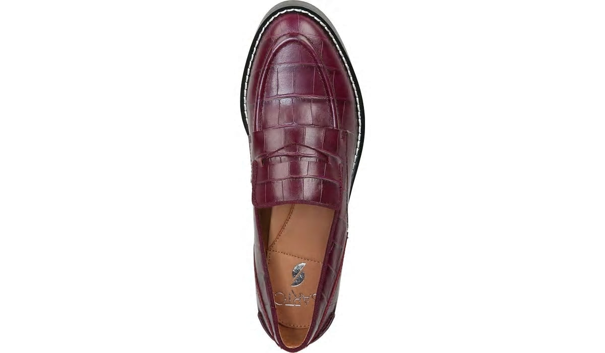 Franco Sarto Sarto Tivoli Loafer Burgundy Leather