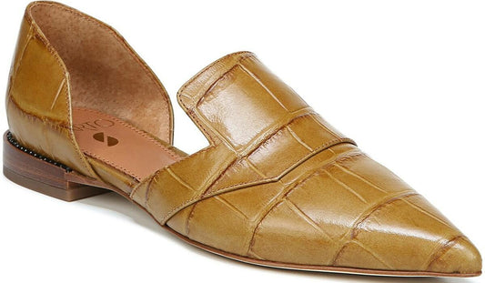 Franco Sarto Sarto Toby D'Orsay Flat Camel Leather
