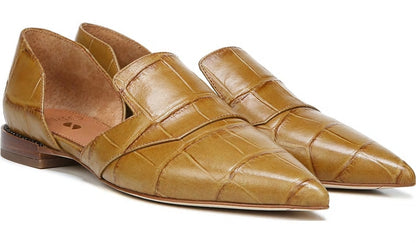 Franco Sarto Sarto Toby D'Orsay Flat Camel Leather