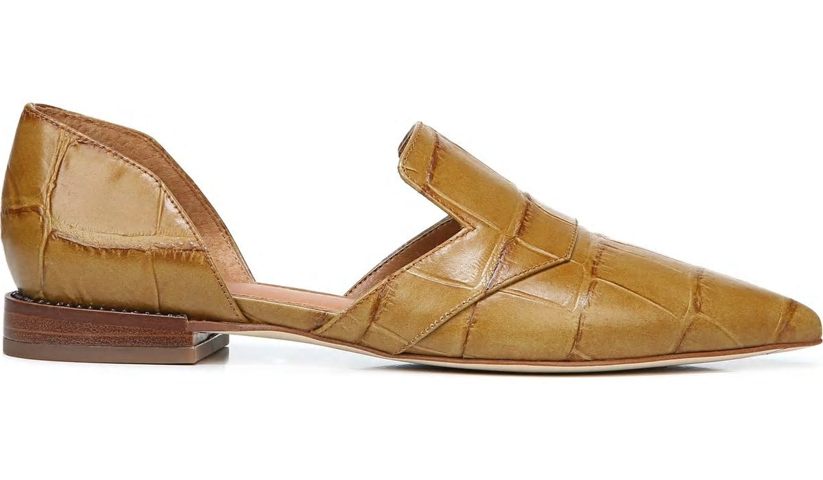 Franco Sarto Sarto Toby D'Orsay Flat Camel Leather