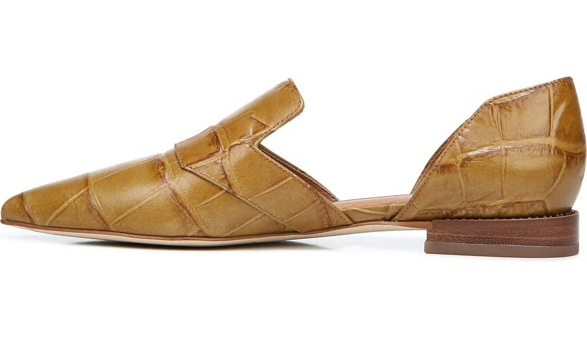 Franco Sarto Sarto Toby D'Orsay Flat Camel Leather